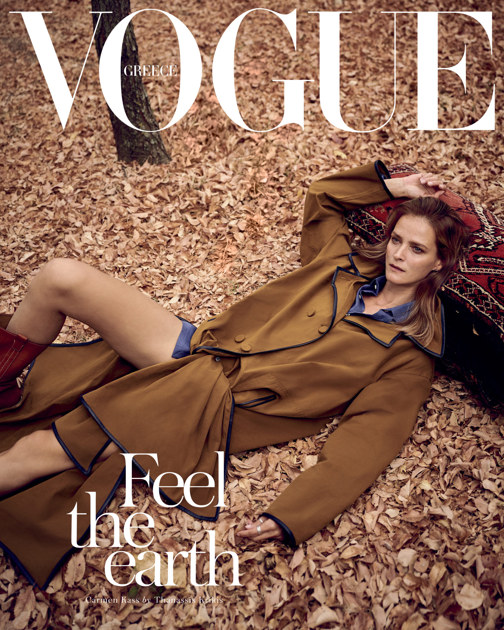 The Editorials」Carmen Kass X Vogue Greece October 2021 – Mr. 布雷蕭